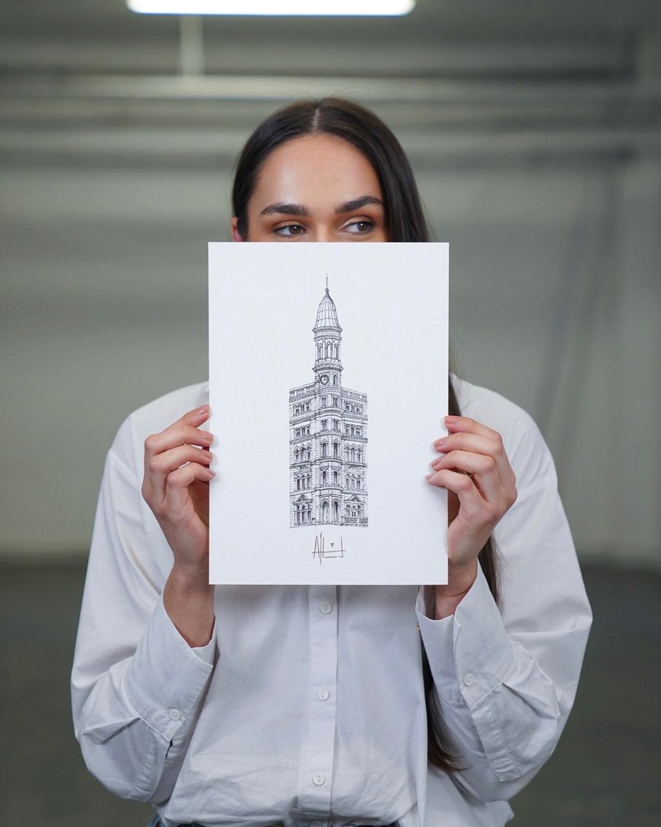 Cleaver House | AJ Laird Art