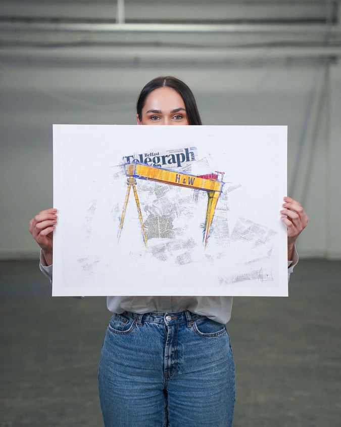Shipyard News Print | AJ Laird Art